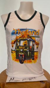 เสื้อกล้าม สกรีนลายตุ๊กๆ1 คัน