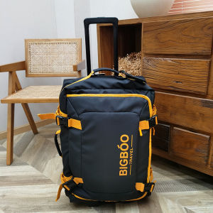 Ultra-Light Oxford Fabric Luggage Bag with Puller Boarding Suitcase 20 Inches Multi-Functional Large Capacity Travel Suitcase