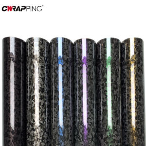 Car Stickers Carbon Fiber Vinyl Wrap Film Waterproof Auto Body Film Glossy Self Adhesive Carbon Fiber Sticker Cars Accessories