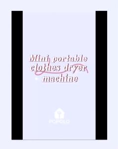 Electric dryer shoe dryer multifunctional fast dryer mini dryer foldable portable clothes hanger