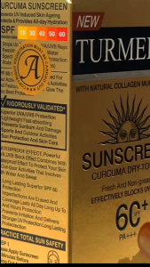 TURMERIC SUNSCREEN CURCUMA DRY-TOUCH 100ML