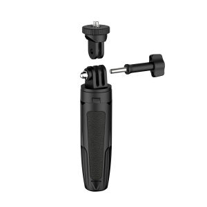 Mini Extendable Desktop Tripod Handheld For Gopro Photography Bracket Stand / Flexible Ballhead 1/4 Inch Screw Mount for Selfie
