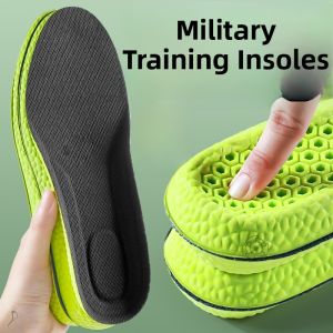 LINGMIAO | Military Training Thick Professional Shock Absorbing Insoles Breathable Super Soft Anti-Pain Long Standing Not Tiring Mens High School University