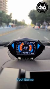 P1 HUD OBD2 + GPS + INCLINE METER ORIGINAL INDIKATOR MOBIL OBD DIGITAL