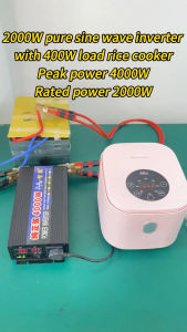 Fast Delivery️ 1000W  3000W Pure Sine Wave Inverter High-Power Car Inverter Solar Inverter DC 12V/24V to AC 220V  Converter Household Outdoor Travel Multifunctional Transformer