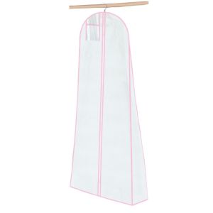 Wedding Dress Storage Bag Hanging Closed Studio Dustproof Cover Protection Suit Display for Photography Large Train Gown