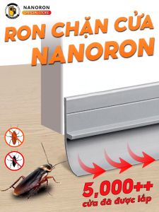 Thanh Dán Chặn Khe Cửa Ngăn Côn Trùng 100cm Ron Chặn Cửa 1m Ngăn Gió Lùa Chống Nước GD725-Ron100