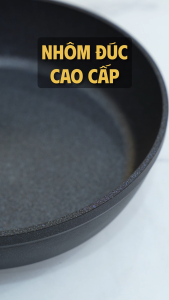 Set 2 chảo rán Fissler Adamant Comfort chống dính kích thước 24cm và 28cm cao cấp SNT KITCHEN