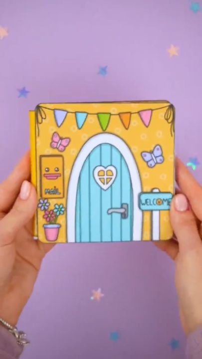 Nhà Búp Bê Bằng Giấy chủ đề Nhà của bé Tèo - DIY Tự Làm cùng Con - Sách ...