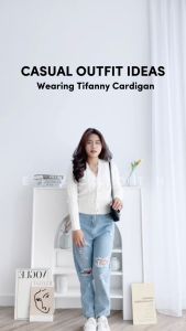 ELYCLOTH | TIFFANY CARDIGAN | CARDIGAN RAJUT WANITA PREMIUM KNIT