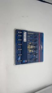 Bosch | Bộ Mũi Khoan Nhanh 7 Món BOSCH Thiết Kế Hình Sóng Đầu Hình Chữ Nhật Dành Cho Phụ Kiện Dụng Cụ Điện