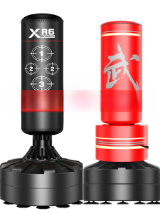 Sanda Vertical Boxing Sandbag Taekwondo Sandbag For Home Adult and Children Boxing Sandbag Tumbler Training Equipment