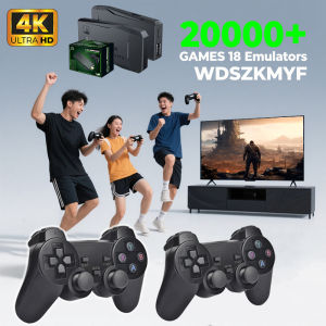 M8 Game Console Built-in 20000 + 64GB Two-person Wireless Controller 2.4G Stick 4K HD PS1 GBA Video Childrens Christmas Gift