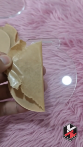 2mm Acrylic Blank Transparent Medal Ornament Awards with Free Pattern Clean Cut Smooth Edge Quality Acrylic Cast Materials