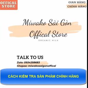 Sữa thực vật hữu cơ Miwako hộp 400g cho trẻ dị ứng đạm sữa bò không dung nạp lactosetự kỷ tăng động giảm chú ý chậm nói