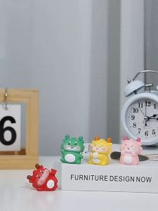 Mô Hình Rồng Nhỏ 4 Mùa Trang Trí Ô tô tiểu cảnh Decord