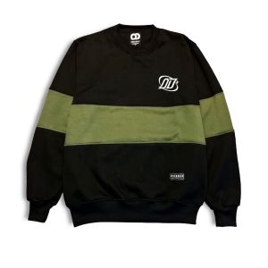 Sweater Crewneck Kombinasi Sweatshirt Bordir Rekomendasi Couple