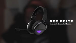 ASUS ROG Pelta SpeedNova Wireless Gaming Headset Tri Mode Bluetooth Boom Mic