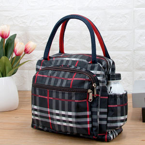 New Fashionable Oxford Cloth Waterproof Handbag for Mom Ladies Commuter Bag Soft Zipper Closure Tote Bag Lightweight Luxury