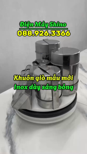 Khuôn làm giò răm bông inox 0.5kg