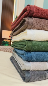 Jean Perry Manhattan Series Towel Collection – 100% Cotton Bath Towel Hand Towel & Face Towel Soft Absorbent & Quick Dry Hotel Quality Towel