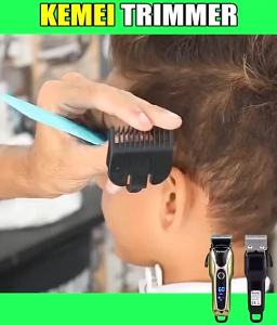 Original Kemei Electric Hair Clipper Rechargeable Hair Trimmer Hair Cutting Shaver Machine KM-1990