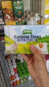 Susu Kambing Etawa Full Cream Plus Jahe Merah AMH ORIGINAL ( isi 10 Sachet)