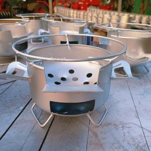 เตาถ่านเตาปิ้งย่างเตาอั้งโล่เตาเหล็กเตาประหยัดถ่านยกย้ายสะดวกพร้อมส่ง