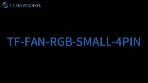 T.F.SKYWINDINTL | Quạt Tản Nhiệt PC 120MM Với Đèn LED RGB PWM 4 Chân Làm Mát CPU Êm Ái Quạt Làm Mát Máy Tính Nhiều Màu Sắc Giúp Nâng Cao Hiệu Suất Hệ Thống