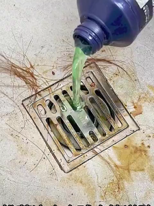 500ml Powerful Drain Cleaner Clog Remover Drainage Sink Drain Declogger Toilets Bowl Cleaner for Clogged Sinks Clogged Bathroom