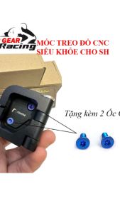 Móc Treo Đồ SH Bản Dày Siêu Khỏe Nhôm CNC Kèm Ốc Titan