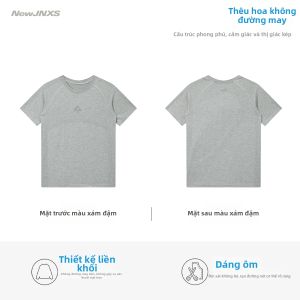 JNXS | Áo Thun Dệt Kim Một Mảnh Không Đường May