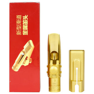 IRIN | ND281 Alto Saxophone Mouthpiece Golden Sax Mouthpiece Professional Playing Sax Accessory for Saxophone Accessories Parts