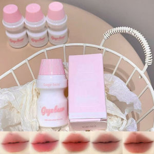 Son Dưỡng Môi Gege Bear Velvet Lip Mud Thiết Kế Chai Dễ Thương Lớp Nền Lì Lâu Trôi Tạo Màu Trắng Sáng Rạng Rỡ.