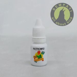 SEMPATI Nutrobird Lovebird Starling Suplemen Burung Nutrobird Asli / Multivitamin Lovebird / Obat Gacor / Obat Burung Kicau / Original Bisa Cod Vitamin Lovebird Ngekek Konslet Vitamin Rawatan Harian Dan Lomba NOLBR
