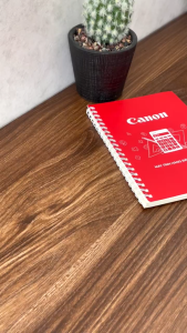 Máy tính Canon WS-112H màn hình lớn 2 nguồn pin độ dùng cho cửa hàng và shop bán hàng