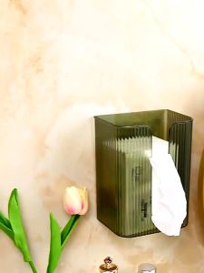 Kotak tissue gantung/Kotak Tissue Box Gantung Dinding Kamar Mandi Toilet Serbaguna