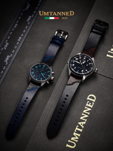 Umtanned | Vintage Dual Tone Leather Strap for Men