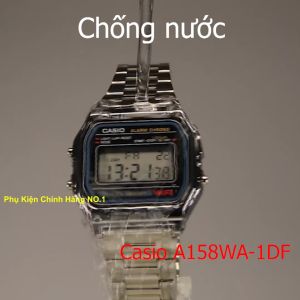Đồng Hồ Nam/Nữ Casio A158 .e. Made In Malaysia Chống Nước Siêu Bền Pin Lâu