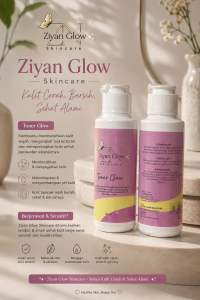 TONER GLOW NORMAL SKINCARE ZN ZIYAN BPOM DAN HALAL ECER
