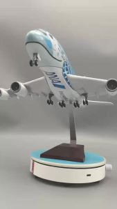 1/160 Scale Aircraft A380 Air Japan Ana Airlines Sea Turtle Model Plane Diecast table decorations Collectible Plane Souvenir Gif