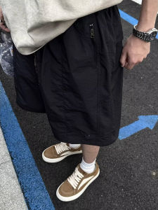 Quần Short Công Sở Nhanh Khô Mùa Hè Cho Nam Quần Short Thể Thao Bãi Biển Rộng Rãi Có Dây Rút Quần Short Thường Ngày Mùa Hè