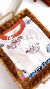 Libby Baby KAI Setelan Anak Laki-Laki | Libby Baby Kaos Anak Laki-Laki | Libby Baby Celana Pendek Katun Kai Set | Libby Baju Bayi | Libby Baju Anak | Libby Baby Official Shop | Libby Baby Setelan Kai Shirt Pendek Anak Laki-Laki