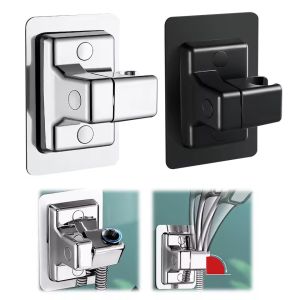 Feelife Shower Head Holder Adjustable Wall Mounted Shower Holder Self-Adhesive Showerhead Handheld Bracket Bathroom Accessories