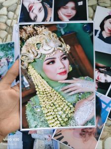 ISI 4 CETAK FOTO UKURAN 5R (12 X 17 ) KERTAS GLOSSY