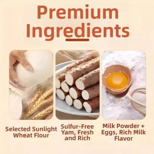 Healthy Diabetic Friendly Soft Snow Biscuit Snack