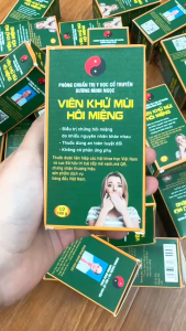 Viên Khử Mùi Hôi Miệng Minh Ngọc Hộp 100g Mẫu Mới