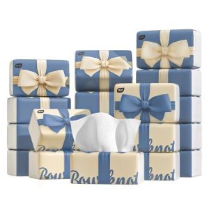 Affordable Whole Box Floral Language Plant Care Tissue Baby Soft Wet Wipe Home Use Hygienic Paper 4 Layer 170x120mm Size