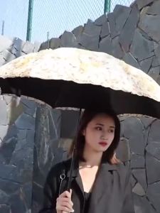 225Elegant Embroidered Lace Sunshade Umbrella Womens Portable Folding Umbrella Rain And Sun Dual Purpose Compact Travel Umbrella