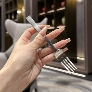 Luxurious 18/10 Stainless Steel Fruit Fork Dessert Fork Salad Fork by Shop Owner for Personal Use Premium Quality Cutlery